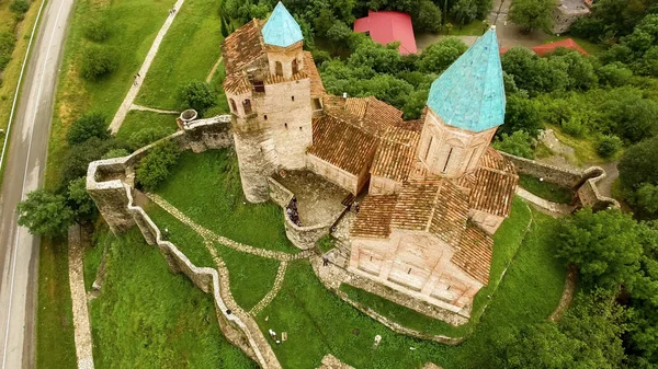 Грими Церква Топ Shilda Село Історична Спадщина Старих Будівель Грузії — стокове фото