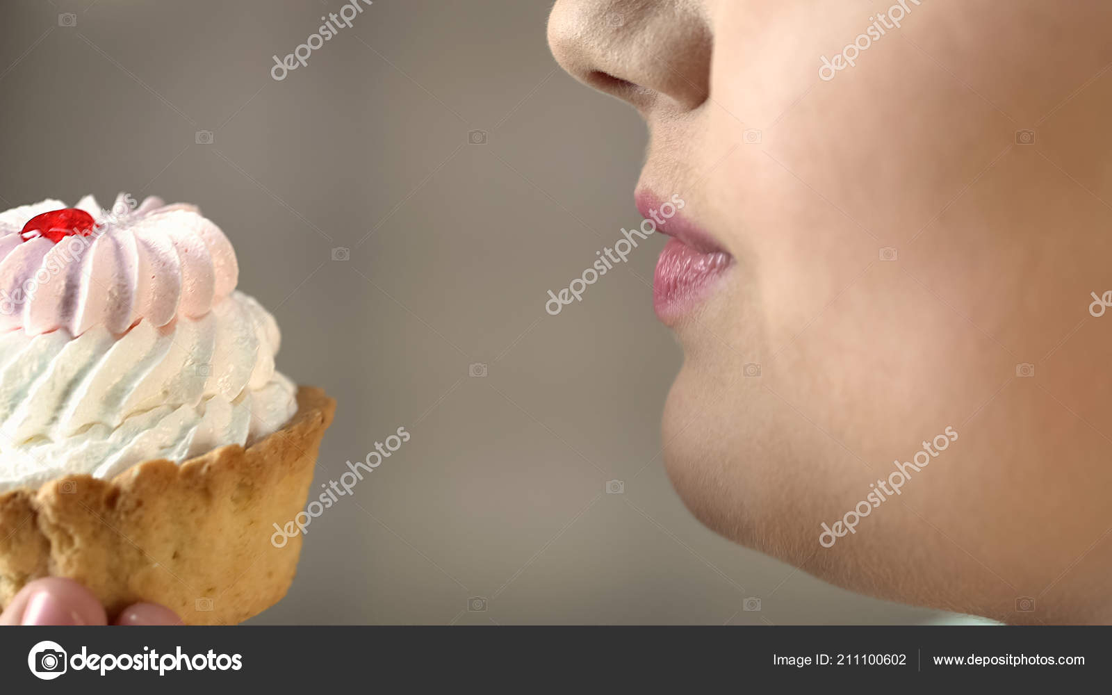Fat Woman Looking Cake Temptation Overweight Unhealthy Food Diabetes Royalty Free Photo Stock Image By C Motortion 211100602