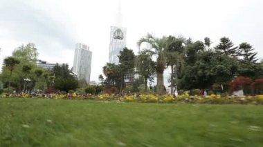 Batum renkli park, şehir eğlence yeri, doğa tazelik, çevre