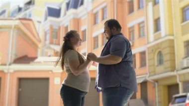Mutlu şişman kaç kentsel tarihte, ihale ilişki el ele tutuşarak aşk içinde