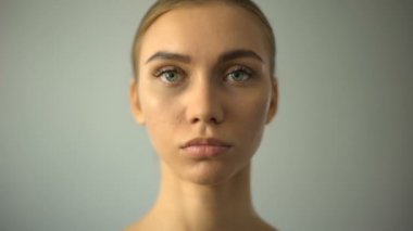 Anoreksik kız ağız bandı-line, ciddi Gıda kısıtlama kavramı ile kapanış