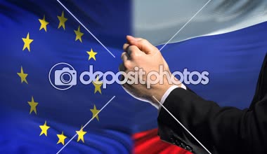 Avrupa Birliği'nin yaptırım Rusya, zincirleme kollar, siyasi veya ekonomik çatışma