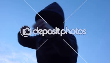 Agresif holigan kamera, online oyun, zalim şehir suç saldırı isabet