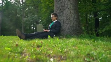 Park, sağlıklı temiz hava zevk iş yerinde mola işadamı nefes