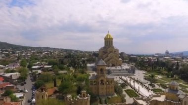 Büyük bölge, kutsal Trinity Katedrali Tiflis, ünlü Hıristiyan Tapınak