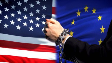 Amerika Birleşik Devletleri yaptırımlar AB, zincirleme kollar, siyasi veya ekonomik çatışma
