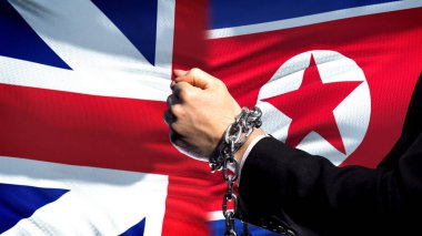 Büyük Britanya'nın yaptırımlar Kuzey Kore kollar, siyasi veya ekonomik çatışma zincirli