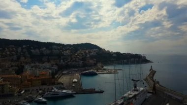 Tekneler ve Lüks Yatlar, ünlü azur sahil Nice, yelken taşıma, boş zaman cruise