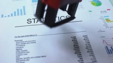 Reddedildi, istatistik resmi belge, istatistik mühür damgalama el