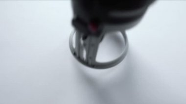 Test mühür boş kağıt arka plan üzerinde damgalı, sonuçları, İnceleme onayladı