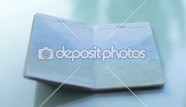 Belçika hoş geldiniz, gümrük memuru el damgalama mühür pasaport, seyahat