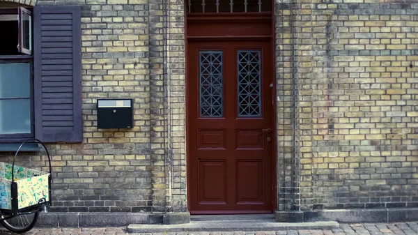 Acogedora Casa Antigua Europa Vida Cómoda Pequeñas Ciudades Arquitectura Antigua — Foto de Stock