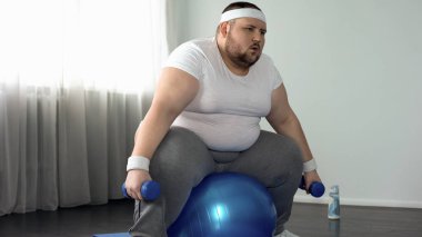 Halter, fiziksel aktivite eksikliği kaldırmak mücadele zayıf obez erkek Diyet