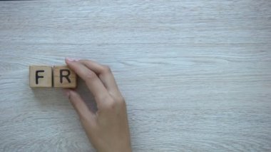 Serbest, tahta küpleri, serbest meslek, evden çalışan word koyarak el
