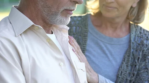 Gelukkig Ouder Paar Genieten Van Elk Moment Van Romantische Datum — Stockfoto