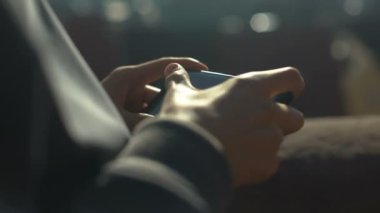 Eski şehir merkezi skydeck telefon, turistik hedef çekim adam