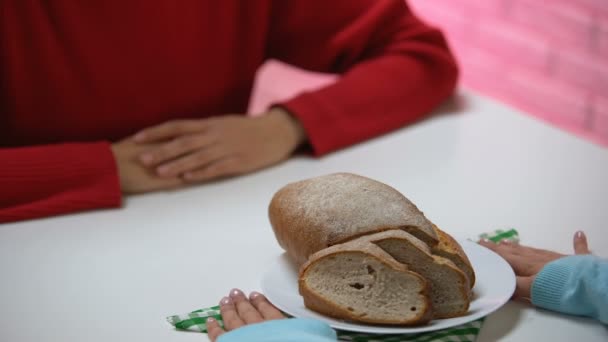 Taza Papel Mano Café Bebida Caliente Para Desayuno Servicio Comida — Vídeos de Stock