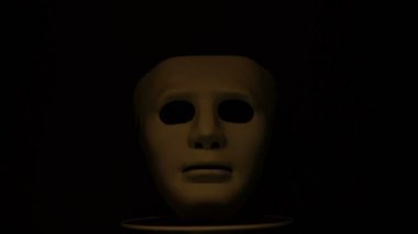 Anonim üzerinde izole siyah, yasadışı faaliyet, komplo teorisi, maske takma isimle