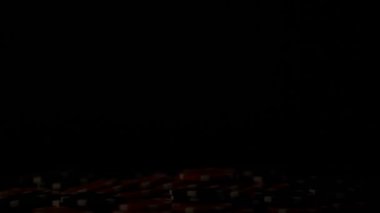 Büyük siyah, iş, riskli bahis kumar yasadışı izole fiş yığını