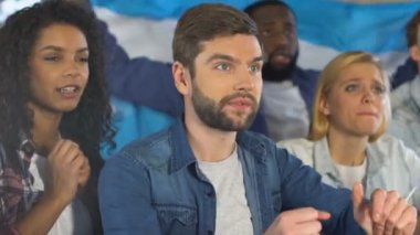 Arjantin bayrağı Bar, şampiyonluk ulusal spor ekibi destekleyen fanlar