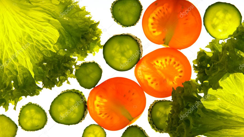 Processing vegetables with illumination, unusual product preservation, gmo-free