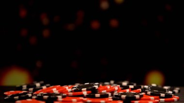Büyük parlak arka plan, Rest bahis, şanslı oyun poker fişleri yığını