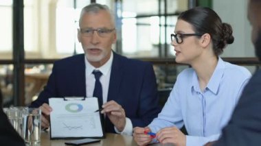 Yöneticiler yenilikçi strateji şirketi geliştirme iş ortaklarını ikna