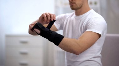 Sportsman Titan bilek desteği, inflamasyon veya Sprain, Ortopedi sabitleme