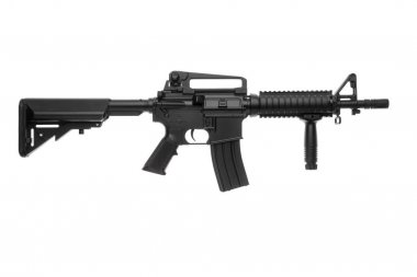 Large picture of an isolated weapon AR-15 clipart