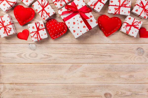 Valentine Atau Liburan Buatan Tangan Lainnya Hadir Dalam Kertas Dengan — Stok Foto