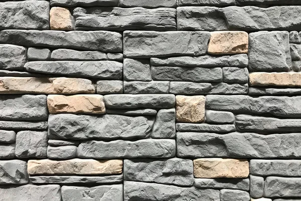 Каменная Стена Серого Цвета Концепция Фона Текстуры Интерьера — стоковое фото