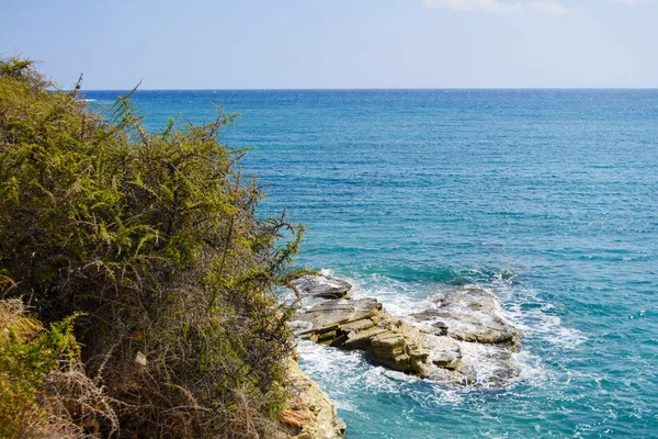 Turquesa belas praias da Grécia - Andros ilha, Cíclades — Fotografia de Stock