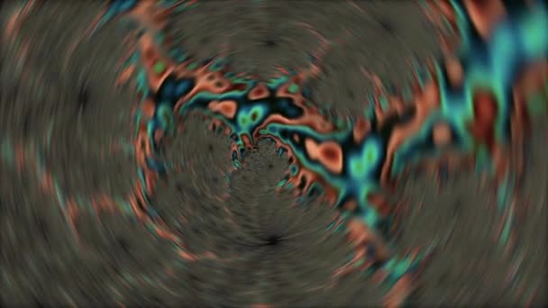 Plasma Fractal Abstracte Kleurrijke Achtergrond — Stockvideo