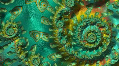 hareketli fraktallar animasyon, renk değiştirme