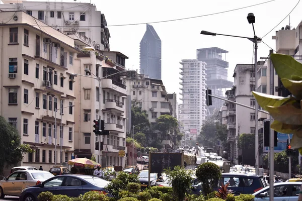 Une Vue Normale Sur Ville Mumbai Avec Grands Bâtiments — Photo