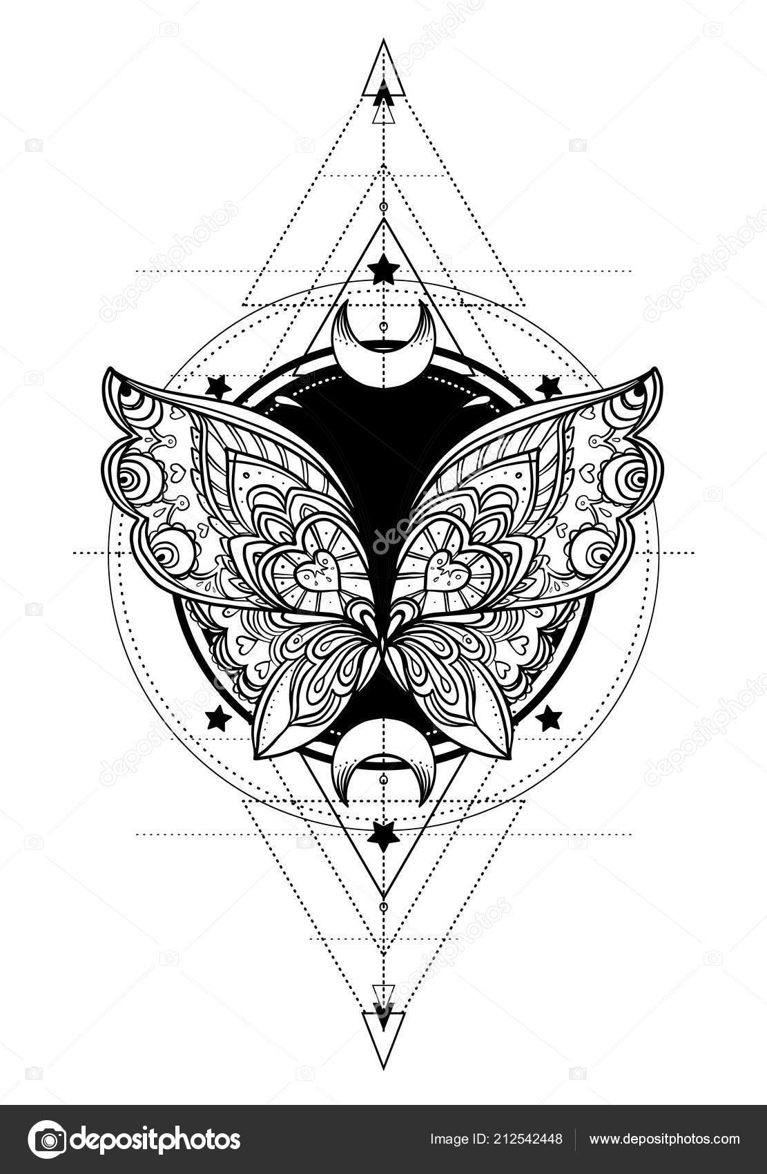 luna moth with eye tattooTikTok Search