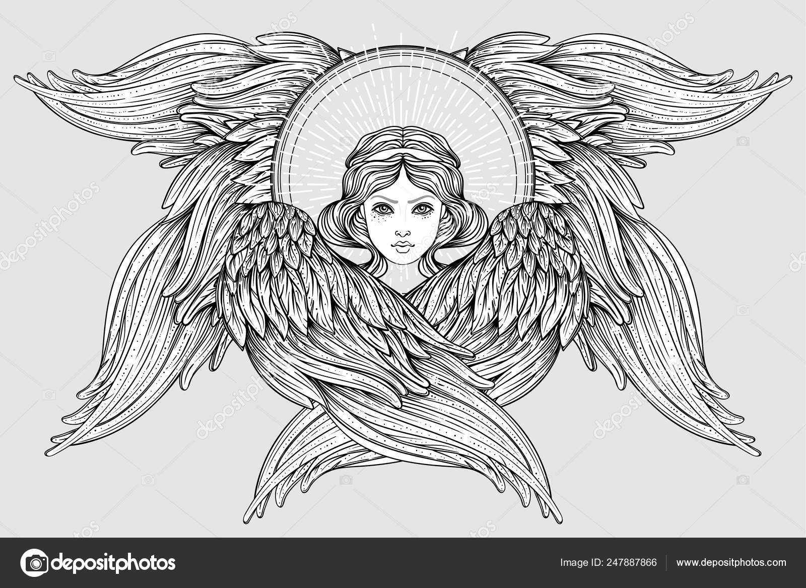 Seraphim Sticker for Sale by JELarson  Redbubble