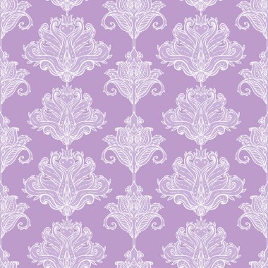 Çiçek paisley Hint vektör renkli süslü seamless modeli esin kaynağı oldu. Dekoratif tarzı retro arka plan, tekrarı ile süslü tasarım. Hanedan çiçek doku.