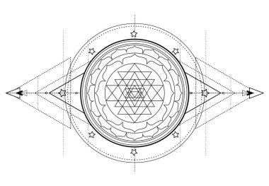 Sri Yantra ya da Sri Çakra, mistik diyagramın formu, Shri Vid