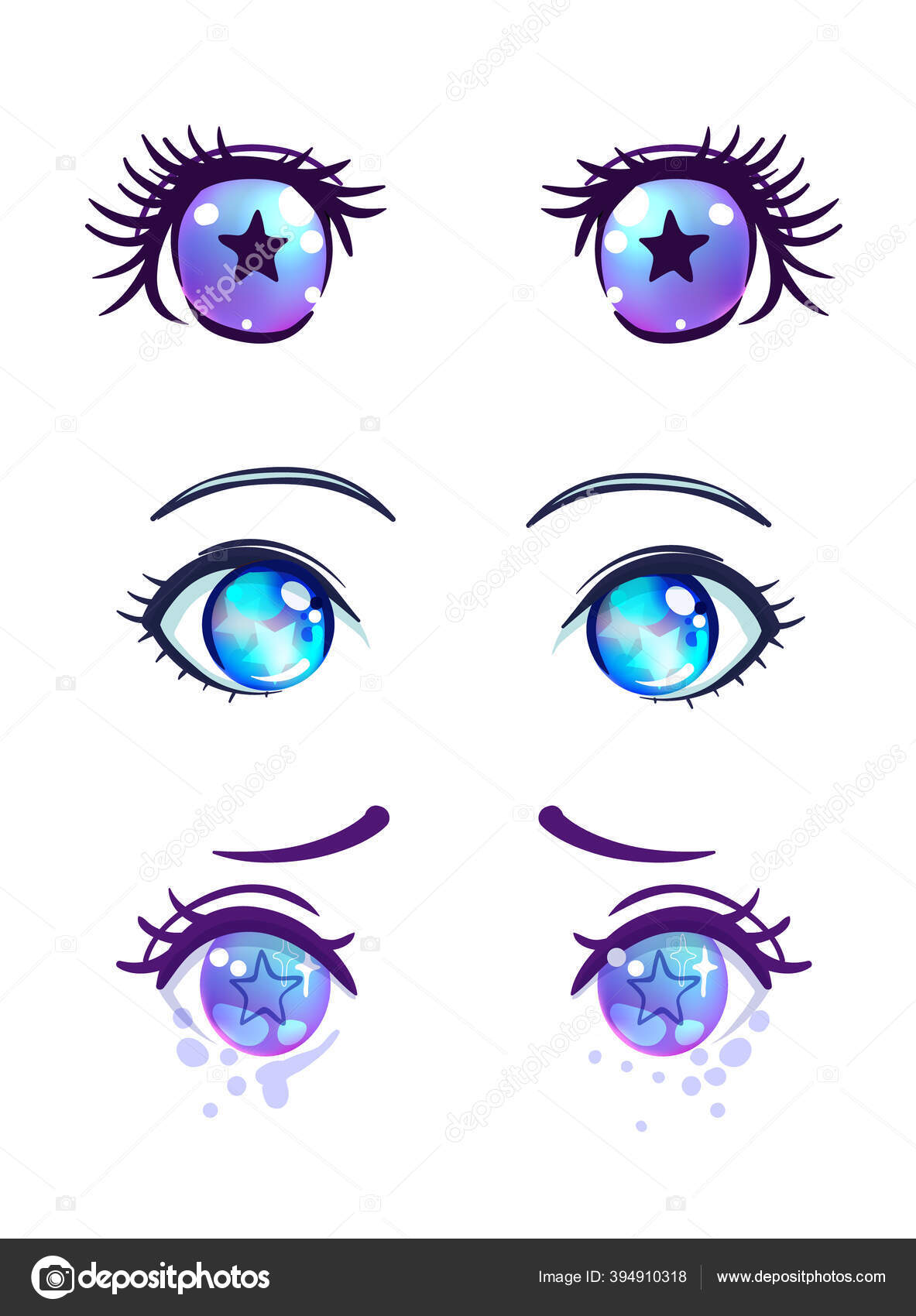 anime style eyes, amorous look, valentine's day, Anime eyes, anime girl  eyes, anime style eyes PNG, manga, kawaii | Sticker
