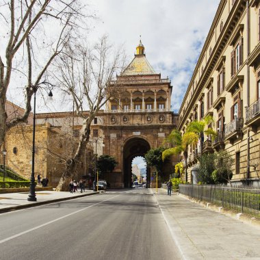 Porta Nuova Palermo, Sicilya görünümünü