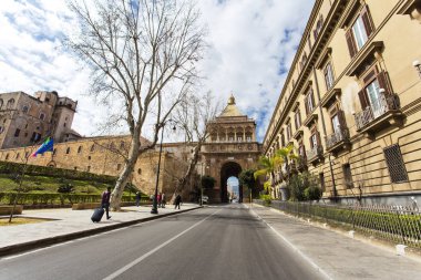 Porta Nuova Palermo, Sicilya görünümünü