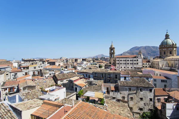 Letecký Pohled Palermo Hlavní Město Sicílie — Stock fotografie