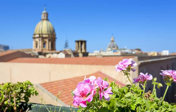 Aerial View Palermo Capital City Sicily — Stock Photo, Image