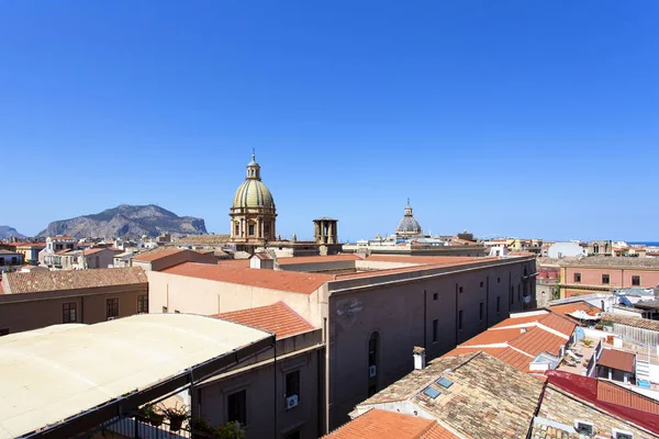 Aerial View Palermo Capital City Sicily — Stock Photo, Image