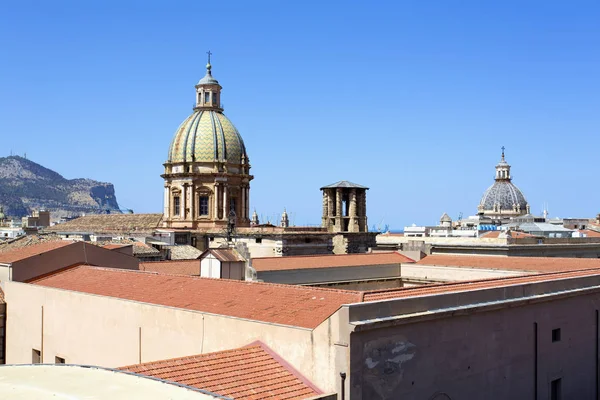 Aerial View Palermo Capital City Sicily — Stock Photo, Image