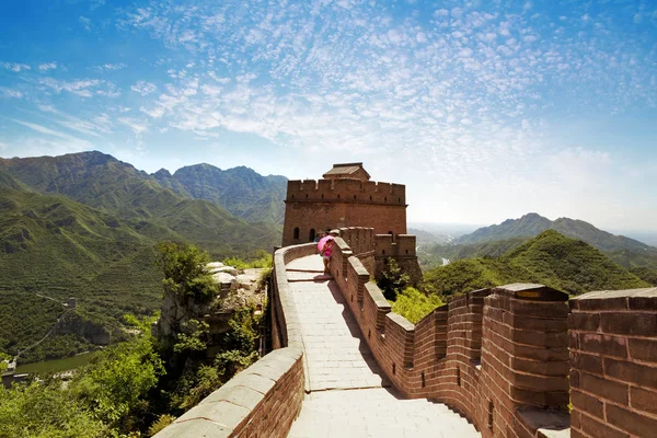 Grande muro di porcellana — Foto Stock