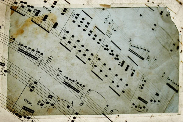 Music, sheet music, background — Stock Photo, Image