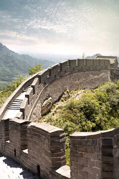 Grande muro di porcellana — Foto Stock