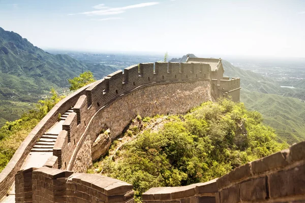 Suuri seinä Kiina — kuvapankkivalokuva